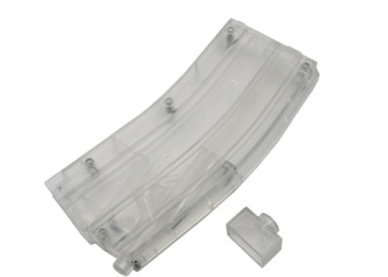 King Arms M4 / M16 Magazine Style 470 rd. BB Speed Loader ( Clear )