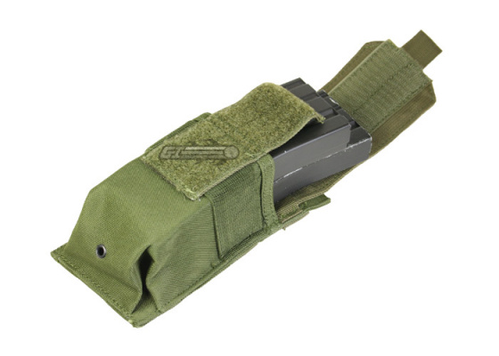 Condor Outdoor MOLLE Single M4 Magazine Pouch ( OD Green )