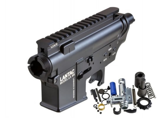 Madbull Airsoft Lantac Logo V2 AEG Body w/ Ultimate Hop Up Unit ( Black )