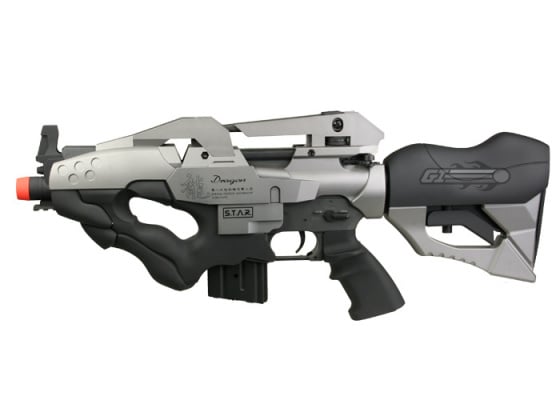 JG STAR Dragon Carbine AEG Airsoft Rifle ( Grey / Black )