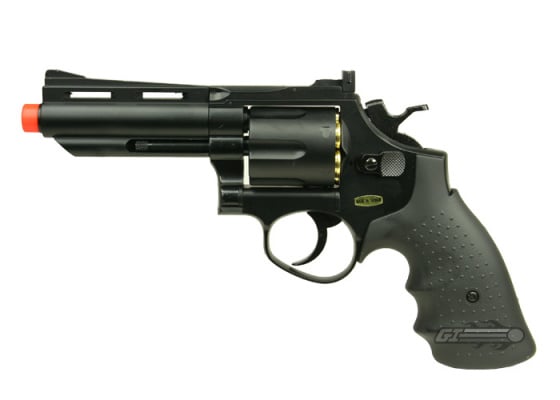 HFC Savaging Bull 4" Revolver Gas Airsoft Pistol ( Black )