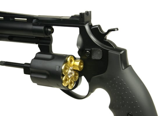 HFC Savaging Bull 4" Revolver Gas Airsoft Pistol ( Black )