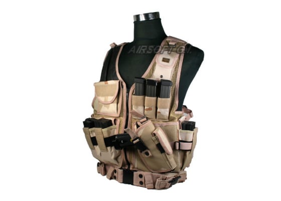 Tactical Crossdraw Vest ( Desert )