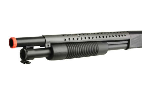 Double Eagle M58B Pistol Grip Tactical Spring Airsoft Shotgun ( Black )