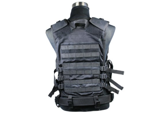 Condor Outdoor Crossdraw Tactical Vest ( Black / M - L )