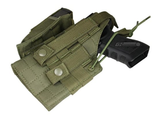 T.A.C.S. Universal Bungy Modular Holster OD Green