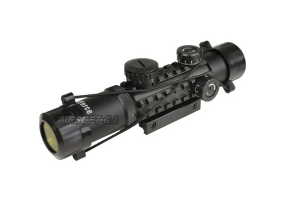 Tufforce 3-9x26 Blue Illuminated Mil Dot Reticle Scope