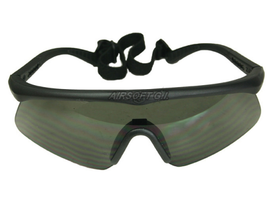 Revision Sawfly Shooting Glasses Essential Kit Large Frame ( Black )