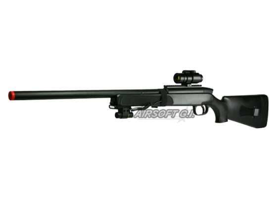 Double Eagle M50 Pro Version 3 Bolt Action Spring Sniper Airsoft Rifle ( Black )