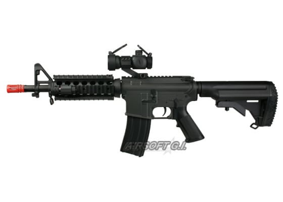 JG Enhanced M4 CQBR Carbine AEG Airsoft Rifle ( Black )