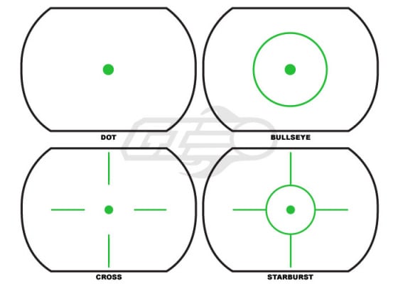 NcSTAR Red & Green Dot Reflex sight 4 Different Reticle ( Tan )