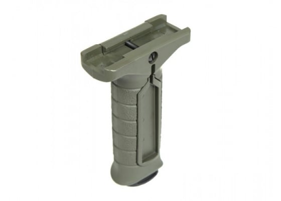 Madbull Airsoft Stark Equipment SE3 Vertical Foregrip w/ Switch Pocket ( OD Green )