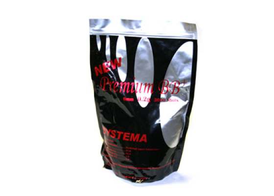 Systema Premium .20g 3000 ct. BBs ( White )