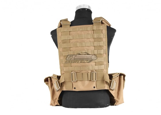 J-Tech CP-6 Combat MPS Chest Rig ( Coyote )