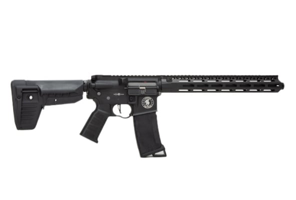 Lancer Tactical LT-24 Full Metal Proline Series 12" BCM M4 AEG Airsoft Rifle (Black)