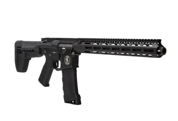 Lancer Tactical LT-24 Full Metal Proline Series 12" BCM M4 AEG Airsoft Rifle (Black)