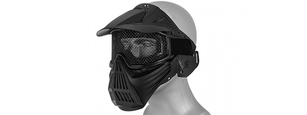 Emerson Industries Full Face Mask w/ Mesh Eye Protection & Visor ( Option )