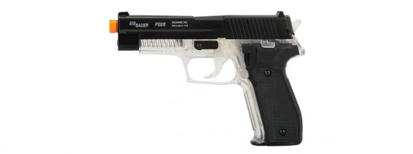 Sig Sauer P226 Spring Airsoft Pistol ( Black / Clear )