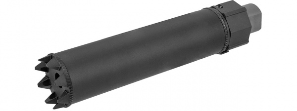 5KU SOCOM556MG Monster QD 7.5" Mock Suppressor / Barrel Extension Smooth ( Black )