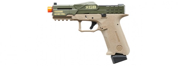 Poseidon CSI XG8 GBB Airsoft Pistol (OD & Tan)