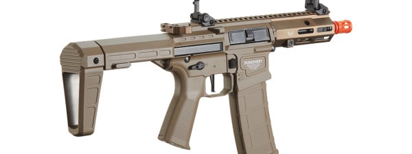 Poseidon Punisher 6" QRF AEG Rifle w/ Medusa Mosfet (Tan)