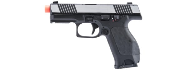 Kizuna Works KW-15K Gas Blowback Airsoft Pistol (Chrome/Black)