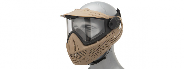 G-Force F2 Single Layer Full Face Mask ( Tan )