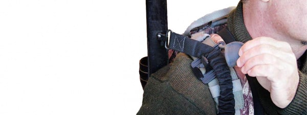 Lancer Tactical Hands Free Sling Mount for Backpacks ( Black )