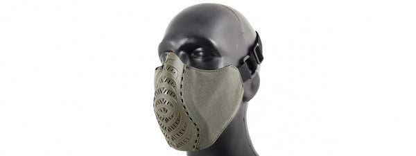 G-Force Ventilated Discreet Half Face Mask ( OD Green )