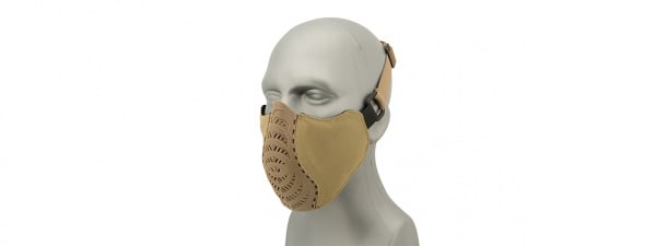 G-Force Ventilated Discreet Half Face Mask ( Tan )