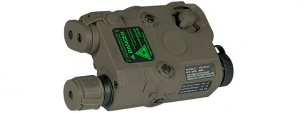 Tac 9 Industries PEQ-15 L.E.D. White Light + Green Laser w/IR Lens ( FG )