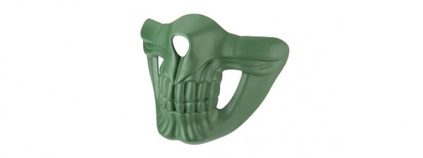 G-Force Lower Skull Mask Face Protection ( Green )