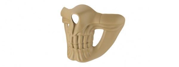 G-Force Lower Skull Mask Face Protection ( Tan )