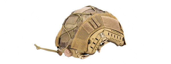 WST Helmet Cover w/ Elastic Cord ( Tan )