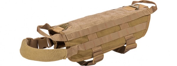 Lancer Tactical Training Molle Dog Harness ( Tan / L )