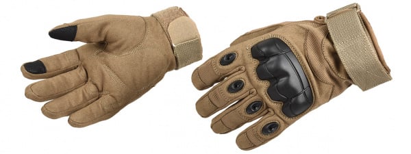 Lancer Tactical Airsoft Hard Knuckle Gloves ( Tan / Option )