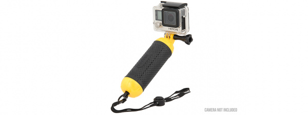 G-Force Bobber Floating Hand Grip For Gopro Cameras ( Black / Yellow )