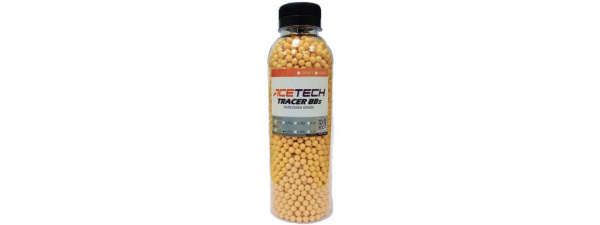 AceTech 2700 Round 0.25g Red Tracer BB Bottle