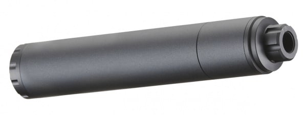 Atlas Custom Works 14mm Negative QMF-2 Mock Suppressor (Black)