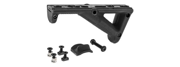 Atlas Custom Works MP Style Angled Foregrip for Picatinny, Keymod, & M-LOK (Black)