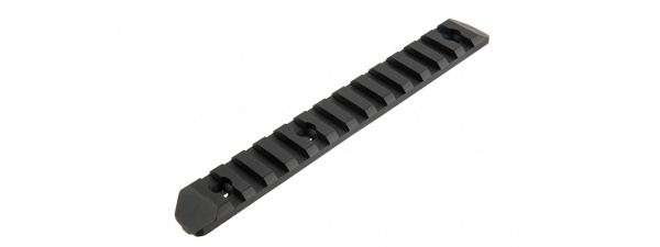 Atlas Custom Works 13-Slot Full Metal Keymod Picatinny Rail Segment ( Black )