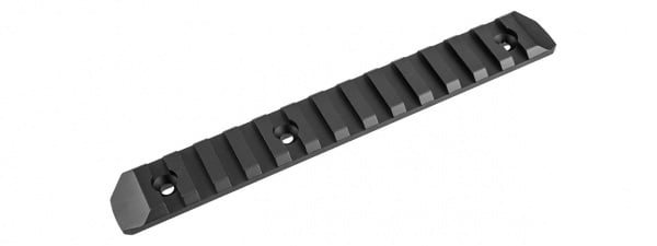 Atlas Custom Works 13-Slot Full Metal M-LOK Picatinny Rail Segment ( Black )