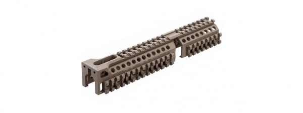 Atlas Custom Works Aluminum AK 10 inch Lower Rail Handguard (Desert Tan)