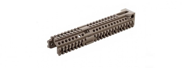 Atlas Custom Works Aluminum AK 10 inch Lower Rail Handguard (Desert Tan)