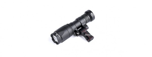 Atlas Custom Works M640U Scout Light PRO Rail Mount LED Flashlight (Black)