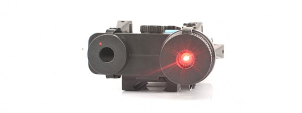 ACW External PEQ-2 Battery Box w/ Integrated Laser (Black)