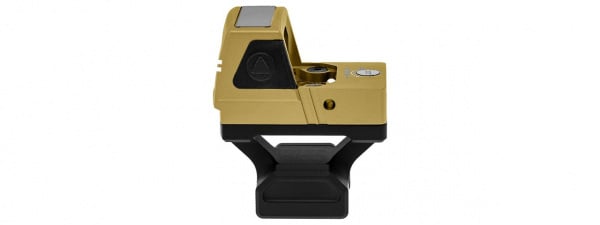 Atlas Custom Works xForce Solar Powered Mini Red Dot with Mount (Gold)