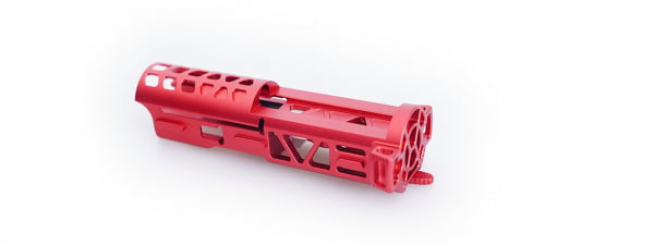 Atlas Custom Works Lightweight CNC Aluminum Advanced Bolt with Selector Switch for AAP-01 GBB Pistol (Red)