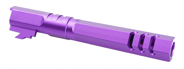 Atlas Custom Works 5.1 Inch Aluminum Hex Outer Barrel for TM Hicapa M11 CW GBBP (Purple)