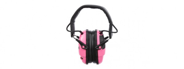 Atlas Custom Works Impact Sport Tactical Earmuff w/ Headband (Pink)